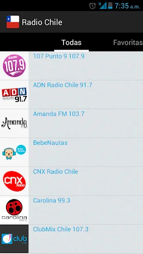 Chile Radio screenshot 2