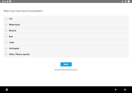 UserZoom Surveys screenshot 4