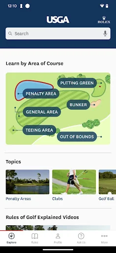 The Official Rules of Golf screenshot 3