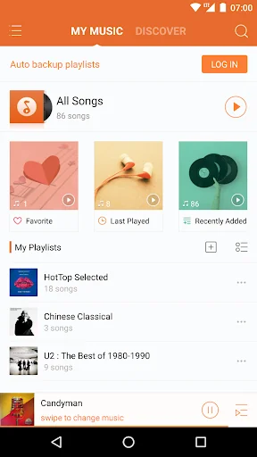 Music Player - just LISTENit screenshot 1