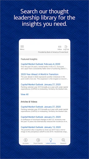 Bank of America Private Bank screenshot 4