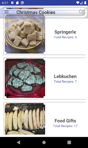 Christmas day cookies