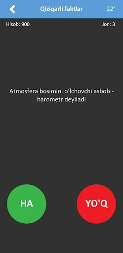 HA yoki YO'Q screenshot 2
