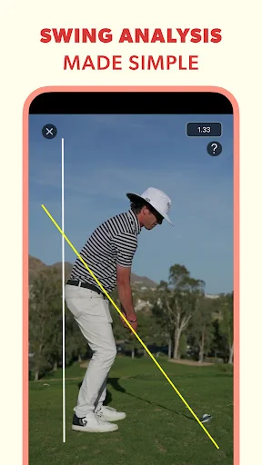 V1 Golf: Golf Swing Analyzer screenshot 1