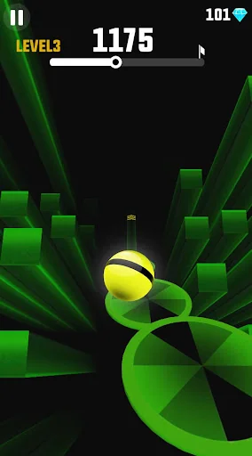 Falling Ball Slope Run