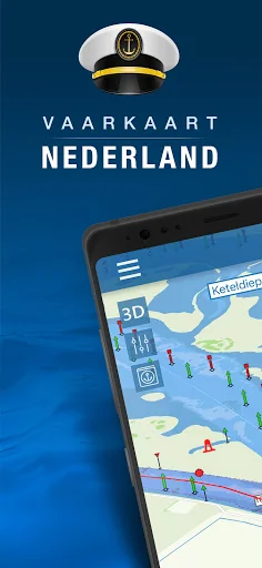 Nautical map (The Netherlands) screenshot 1