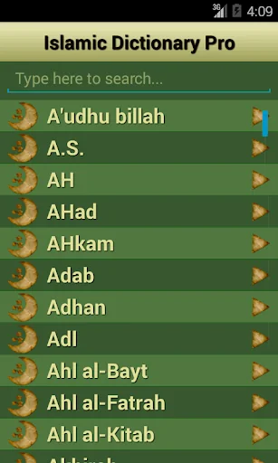 Muslim Islamic Dictionary