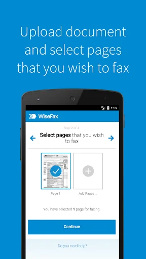 Send fax with WiseFax screenshot 2