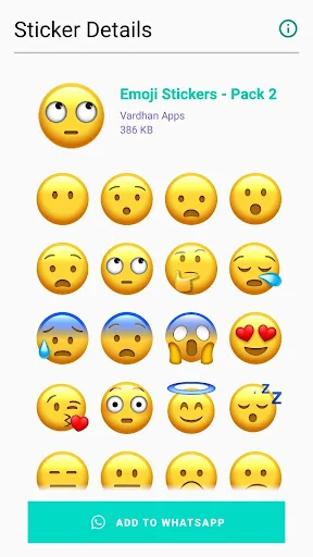 Emoji Stickers - WAStickerApps screenshot 4