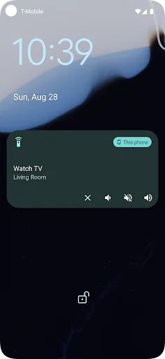 Lock Screen Remote