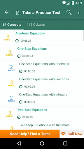 Pre-Algebra Practice & Prep screenshot 2