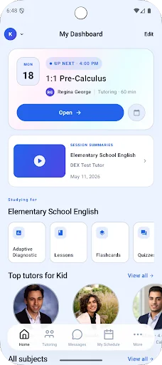 Varsity Tutors Live Tutoring