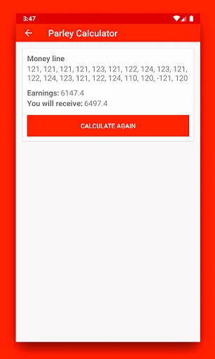 Parlay and Betting Calculator screenshot 4