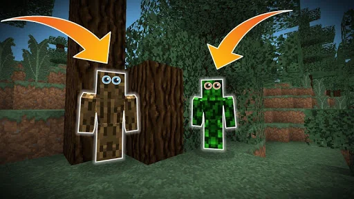 Masked skins for mcpe screenshot 1