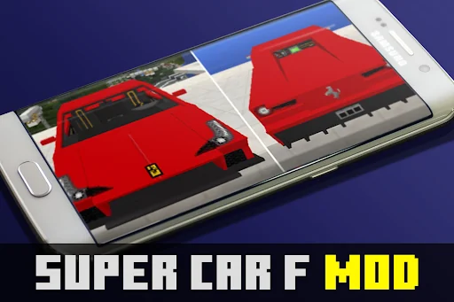Super car f mod for mcpe