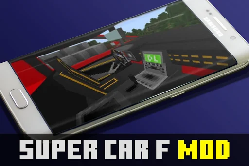 Super car f mod for mcpe screenshot 2