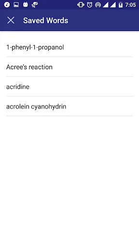 Offline Chemistry Dictionary screenshot 3