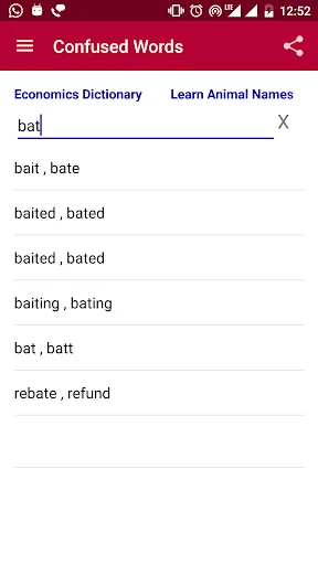 Confused Words Offline screenshot 3