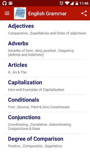English Grammar Master screenshot 1