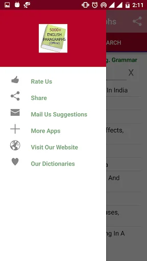 English Paragraphs Offline screenshot 4