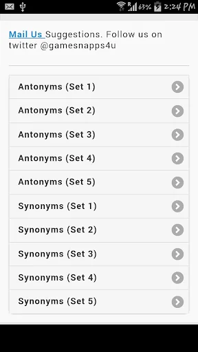 English Vocabulary Test