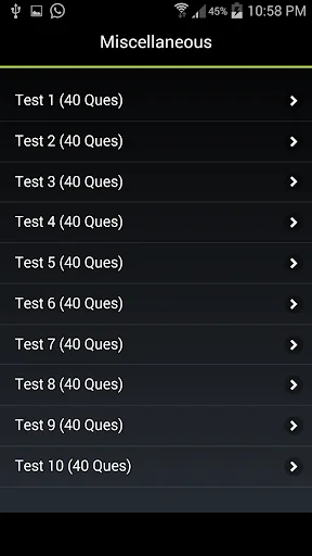 World Geography GK Test screenshot 2