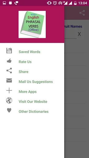 Phrasal Verbs Dictionary screenshot 4