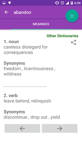 Offline Pocket English Diction screenshot 2