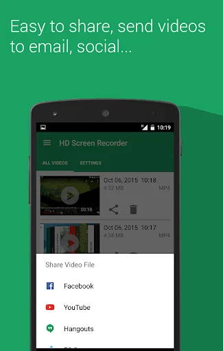 Screen Recorder HD - No Root screenshot 3