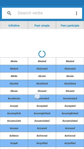 English Verb forms screenshot 3