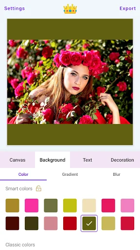White Border: Square Fit Photo