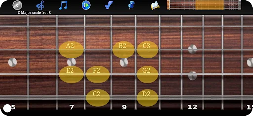 Bass Guitar Tutor screenshot 2