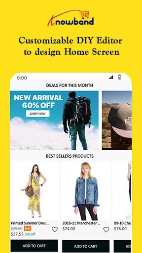 Nautica OpenCart Mobile App