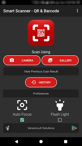 Smart Scanner - QR & Barcode screenshot 1