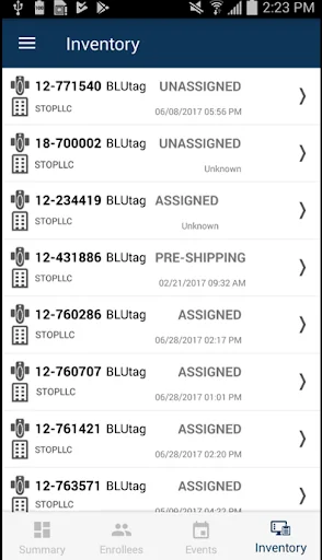 VeriTracks Mobile