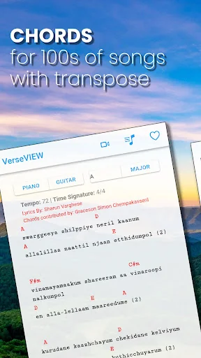 VerseVIEW Christian Song Book screenshot 2