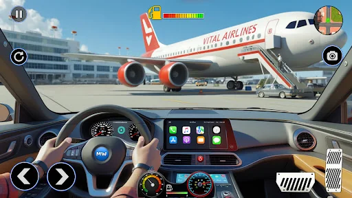 Airplane Pilot Car Transporter