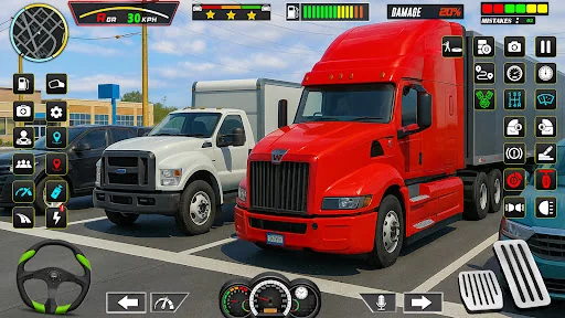 City Truck Transport Games 3D