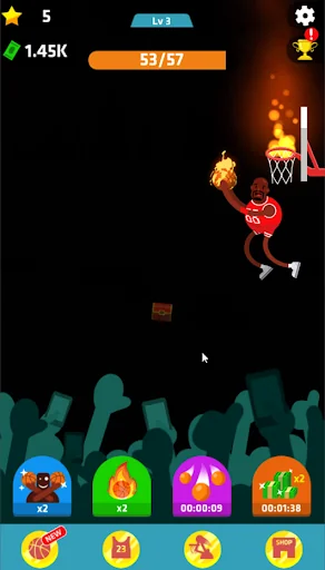 Idle Dunk Masters screenshot 3