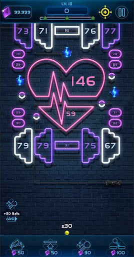 Neon n Balls screenshot 4