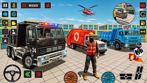Garbage Trash Truck Simulator screenshot 2