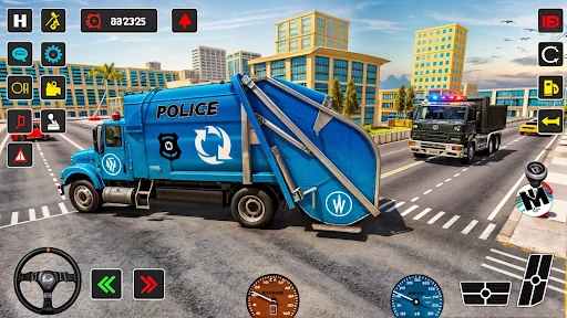 Garbage Trash Truck Simulator screenshot 3