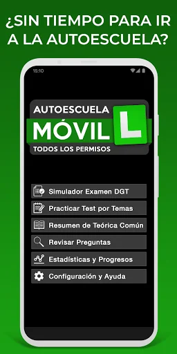 Autoescuela Móvil. Test DGT