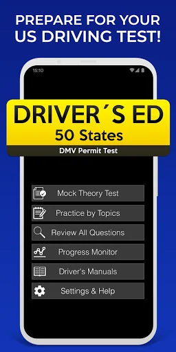 Drivers Ed: US Driving Test screenshot 1
