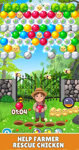 Bubble Shooter: Farm Pop