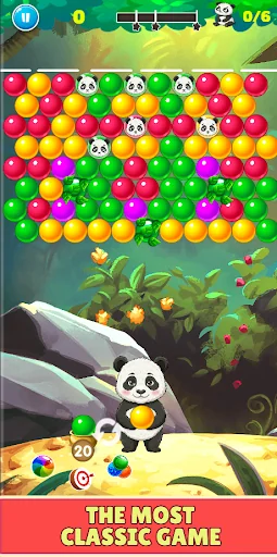 Panda Rescue: Bubble Shooter screenshot 2