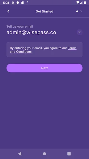 WisePass screenshot 2