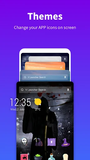 V Launcher:Theme, Icon Changer screenshot 1