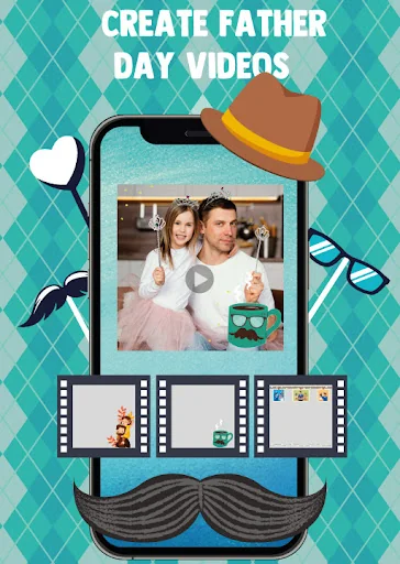 Father's day video maker song screenshot 2