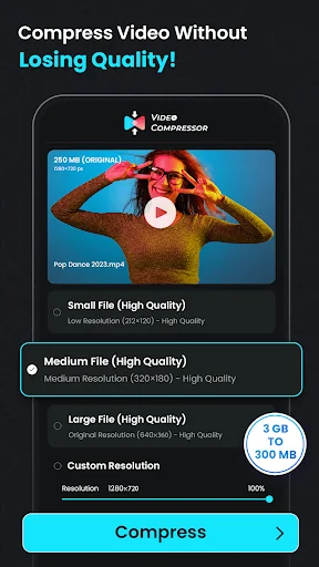 Video Compressor & Converter screenshot 3